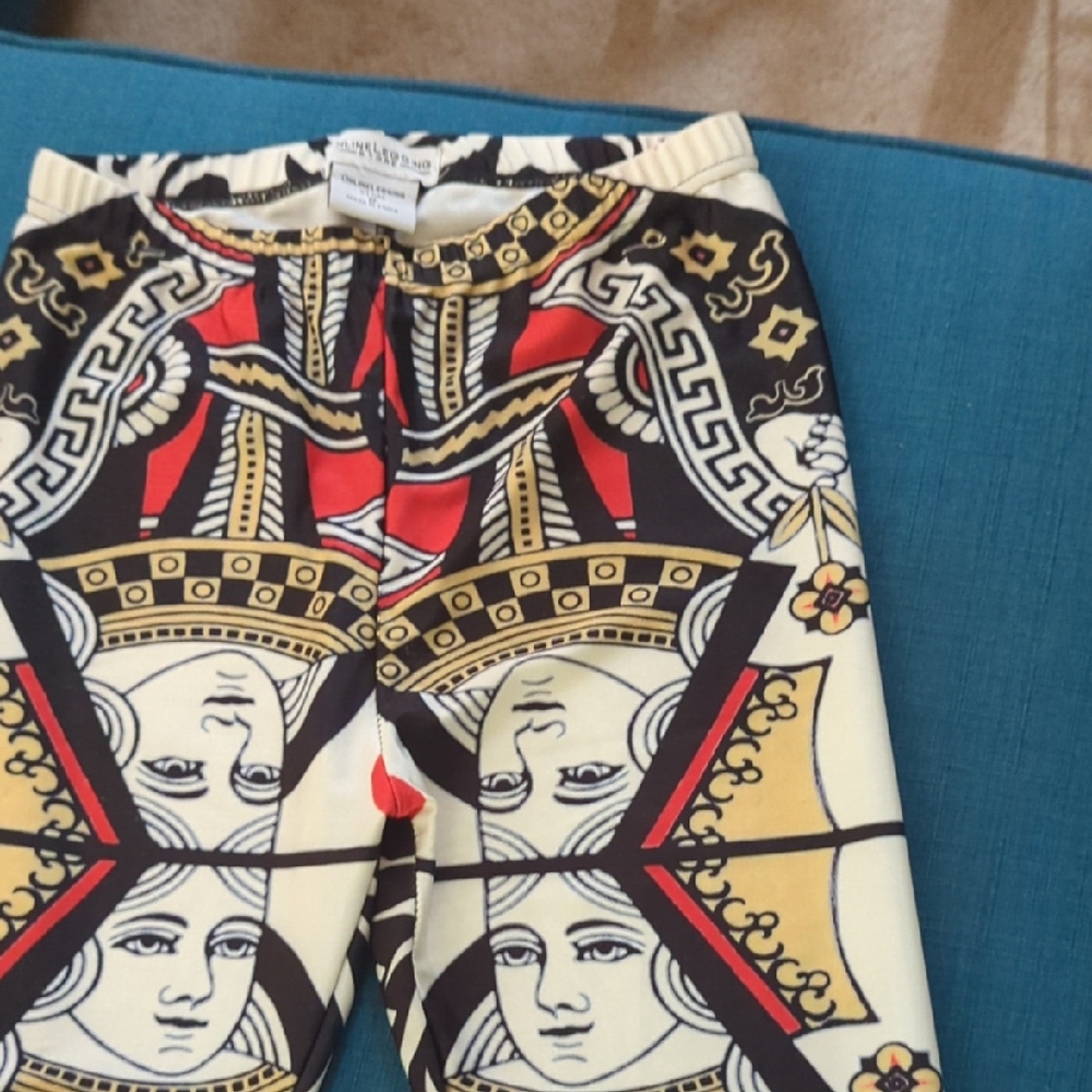 Colorful Graphic Leggings Queen Of Hearts Two Body Suits To Pair With
